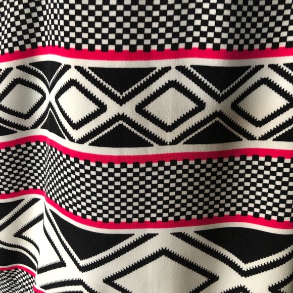 BEBE Tribal Geometric Striped Mini Dress XS - Picture 8 of 10